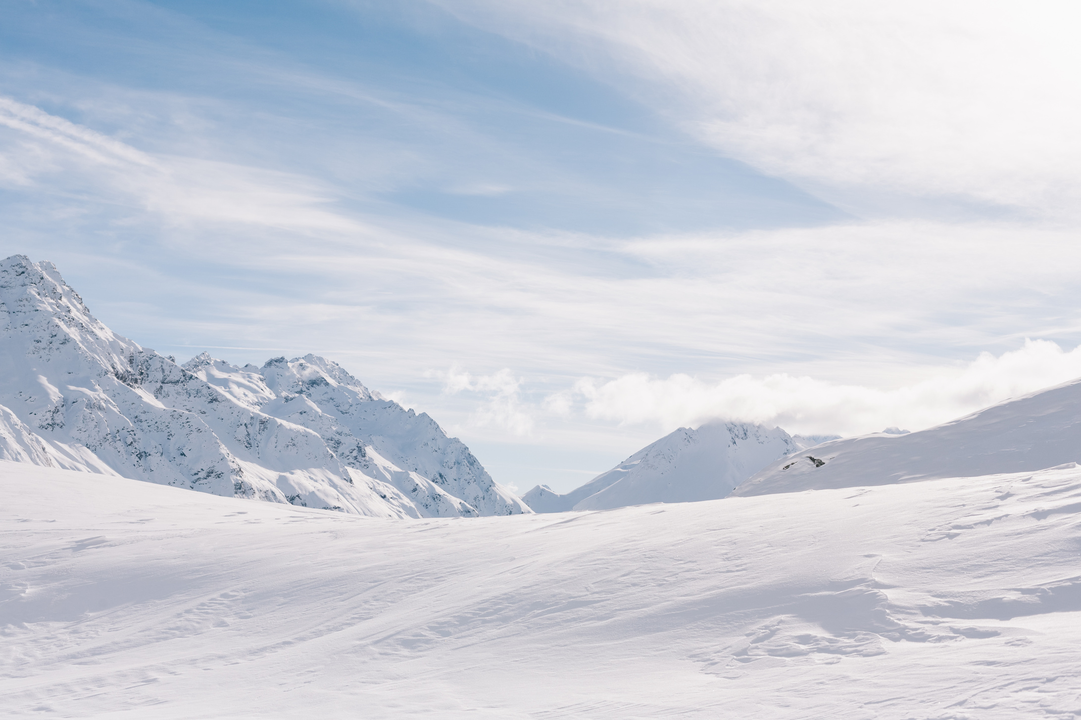 Snowy mountains